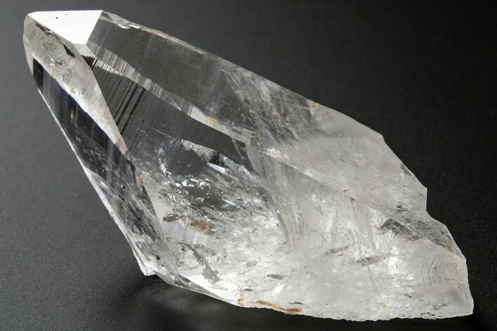 Striated Colombian Quartz Crystal - Peña Blanca Mine #330443